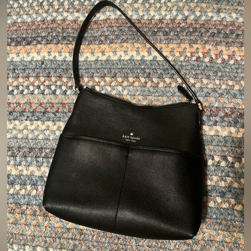 Black Kate Spade shoulder bag